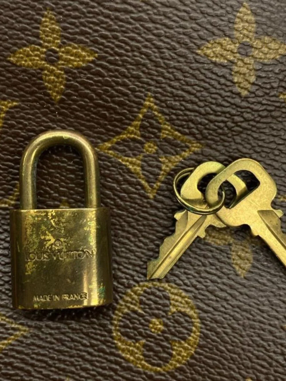 Louis Vuitton Monogram Keepall Boston Bag Brown Marron - Picture 6 of 10